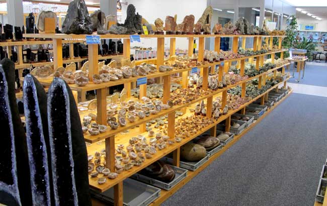 Bilder aus dem Haus der Edelsteine