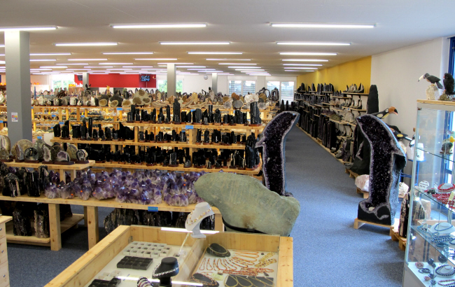 Bilder aus dem Haus der Edelsteine