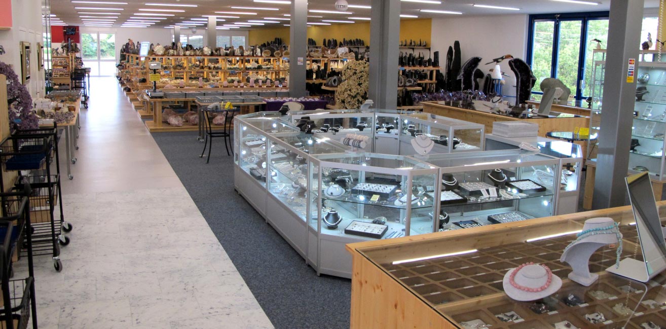 Bilder aus dem Haus der Edelsteine