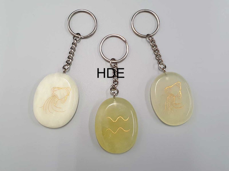 Blauer Bunter Sternzeichen-Schlüsselanhänger, Schmuck, Horoskope, Sternzeichen, Schlüsselanhänger, Medaillon, Sternbild, Schmuck Oder Geschenk