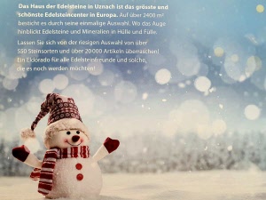 Edelstein Adventskalender mit 24 Türchen die Überraschung für Gross und  Klein